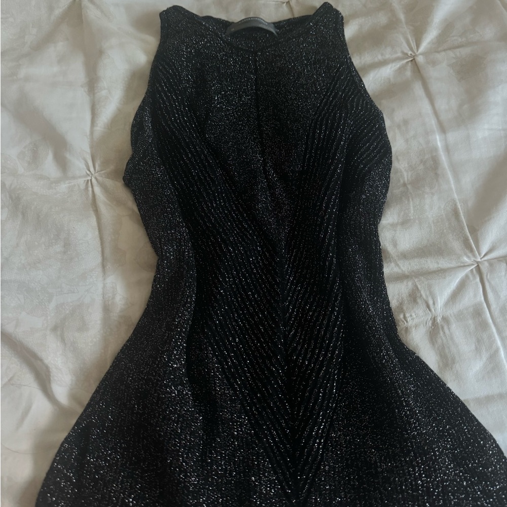 Elegant Black Sleeveless Dress